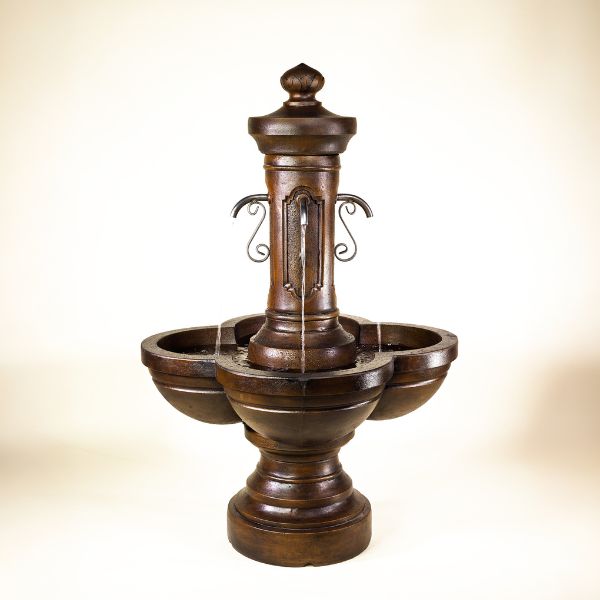 Amalficello Courtyard Fountain in action.