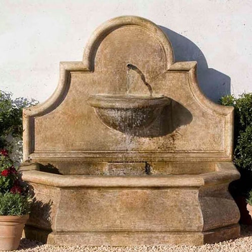 Andalusia Fountain in Aged Limestone in action featured image