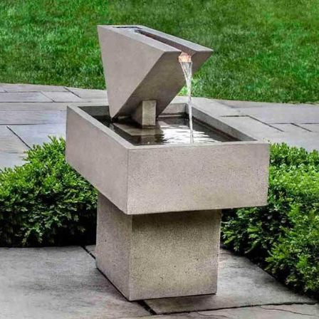 Triad fountain running in action featured image