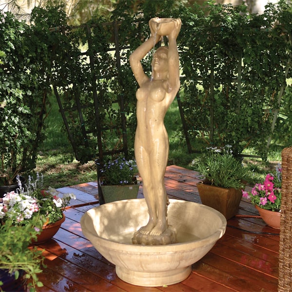 Lady Fountains Collection Image of Lady Fountain in action.