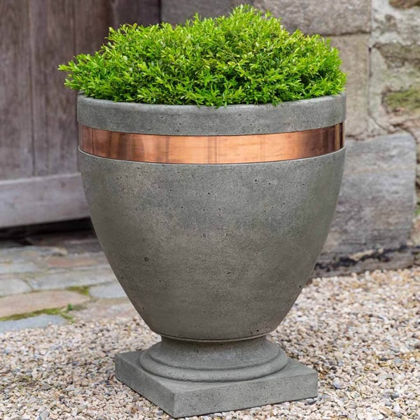 Modern Planters Collection Image of Modern Planter filled with plants.