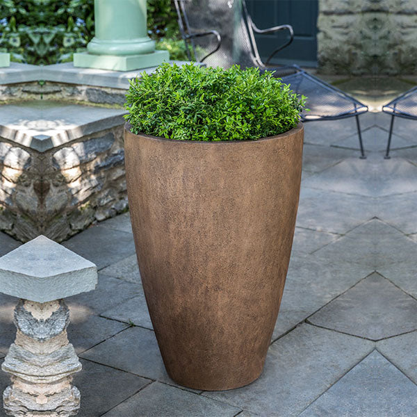 Series 3 Tall Collection Image of Series 3 - 19 inch Planter on concrete patio.