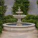 Alessia Fountain in Basin on gravel in action.