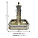 Anduze Colona Fountain with product details.