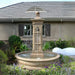 Aquitaine Pond Fountain in action upclose.