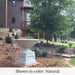 Aurelia Fountain in natural color in the garden.