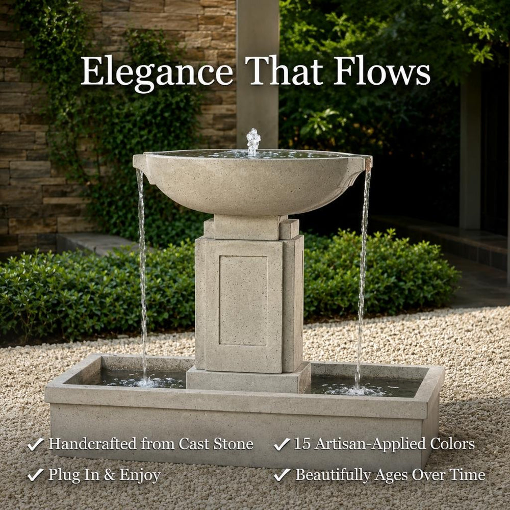 Austin Fountain Elegance that flows.