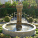 Avignon Pond Fountain in action upclose