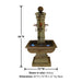 Avignon Solange Fountain with product details.