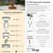 Complete overview of the Beauvais Fountain with dimensions, weights, pump kit parts, tools, and general info.
