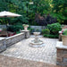 Beauvais Fountain on concrete patio