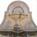 Belair Wall Fountain for spout in action upclose.