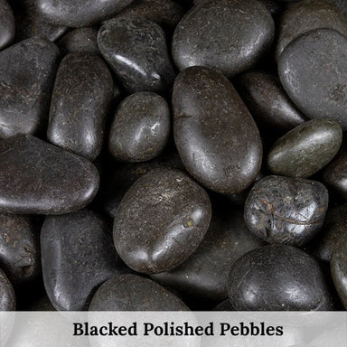 Black Polished Pebbles