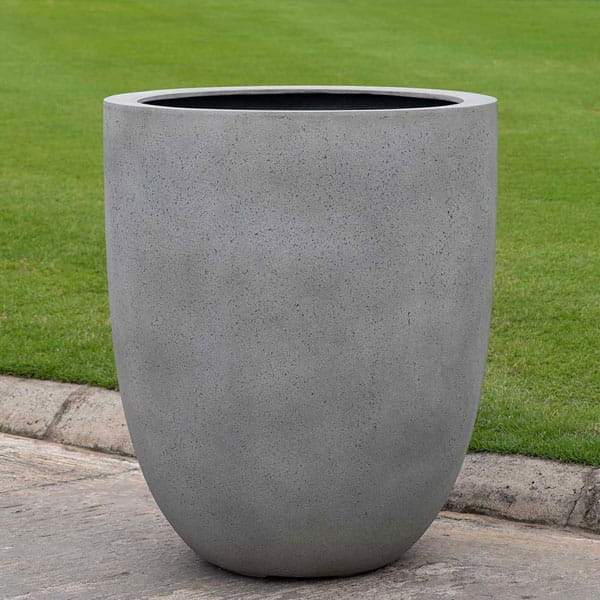 Bradford Planter, Extra Small in stone grey lite.