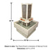 Brentwood Courtyard Fountain with product details.