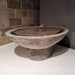 Campania Zen Oval Tabletop Fountain running on kitchen countertop