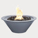 Cazo Powser Coated Fire Bowl Gray Powdercoat