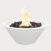 Cazo Powser Coated Fire Bowl White Powdercoat