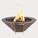 Cazo Wood Grain Fire and Water Bowl - Oak