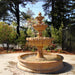 Chateau Pond Fountain in action in the backyard.