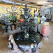 Chateau Pond Fountain in action surrounded with different fountains.