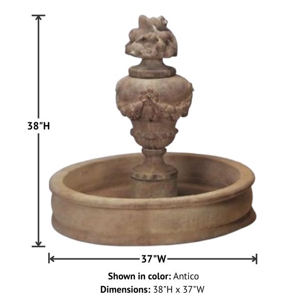 Chelsea Pond Fountain with product details.