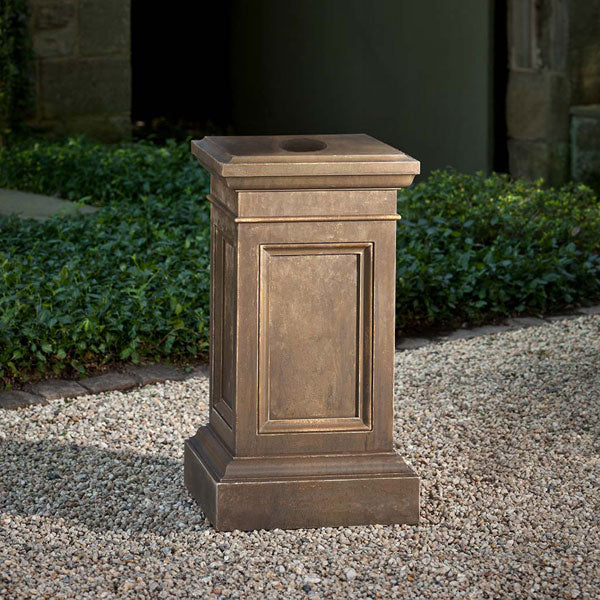 coach house plants Coachhouse Pedestal Campania International Ferro Rustico Nuovo (FN)