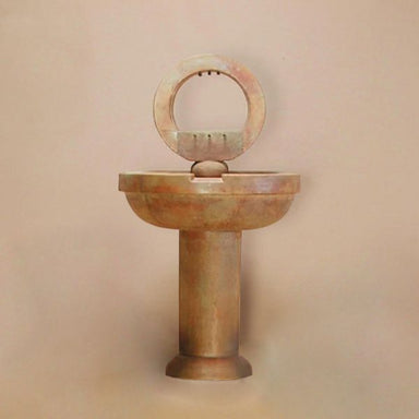 Contempo Fountain against brown background.
