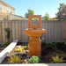 Contempo Squre Fountain Tall in action in the backyard.