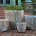 Cordevalle Planter - Vicolo Como - S/4 on concrete in the backyard