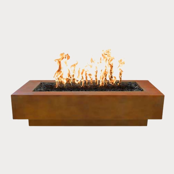 Coronado Corten Steel Fire Pit The Outdoor Plus — The Blissful Place