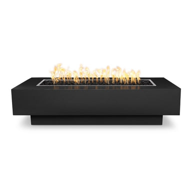 Coronado Powder Coated Steel Fire Pit in black against white background