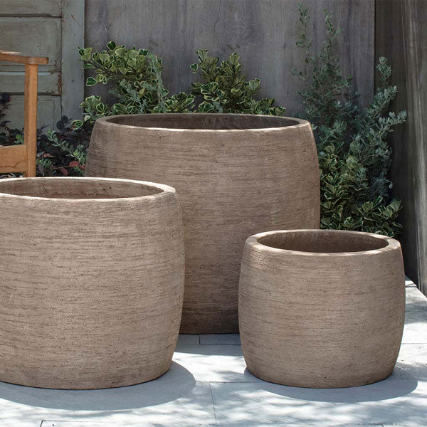 brown planter pots Denali Planter