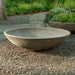 Enso Bowl, 36 inch on gravel in the backyard.