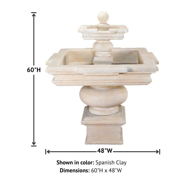 Fontana Quadra against white background with product details.