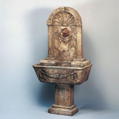 Foritalico Fountain for spout against gray background.