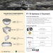 Complete overview of the Genesis Fountain II with dimensions, weights, pump kit parts, tools, and general info.
