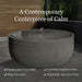 Girona Fountain 6 Foot a contemporary centerpiece of calm.