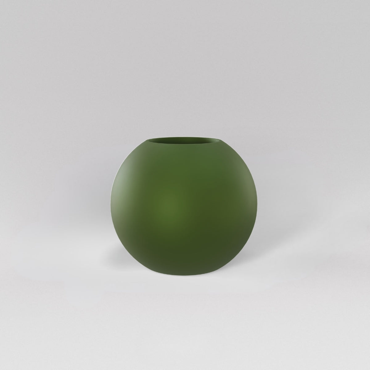 Globe Fiberglass Planter — The Blissful Place