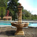 Grand Avignon Courtyard Fountain beside the swimming pool.