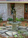 Grand Avignon Courtyard Fountain on stone in action.