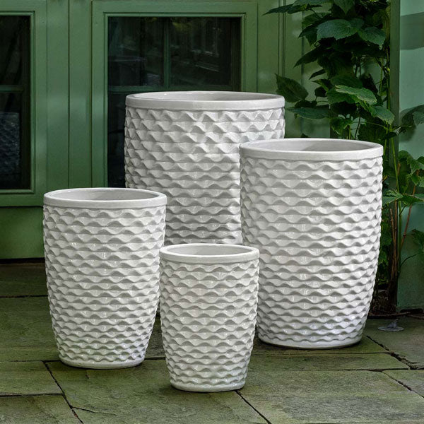 Campania Honeycomb Planter, Tall, Set of 4 - 8415-1304
