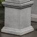 Low Wolcott Pedestal on concrete in the backyard