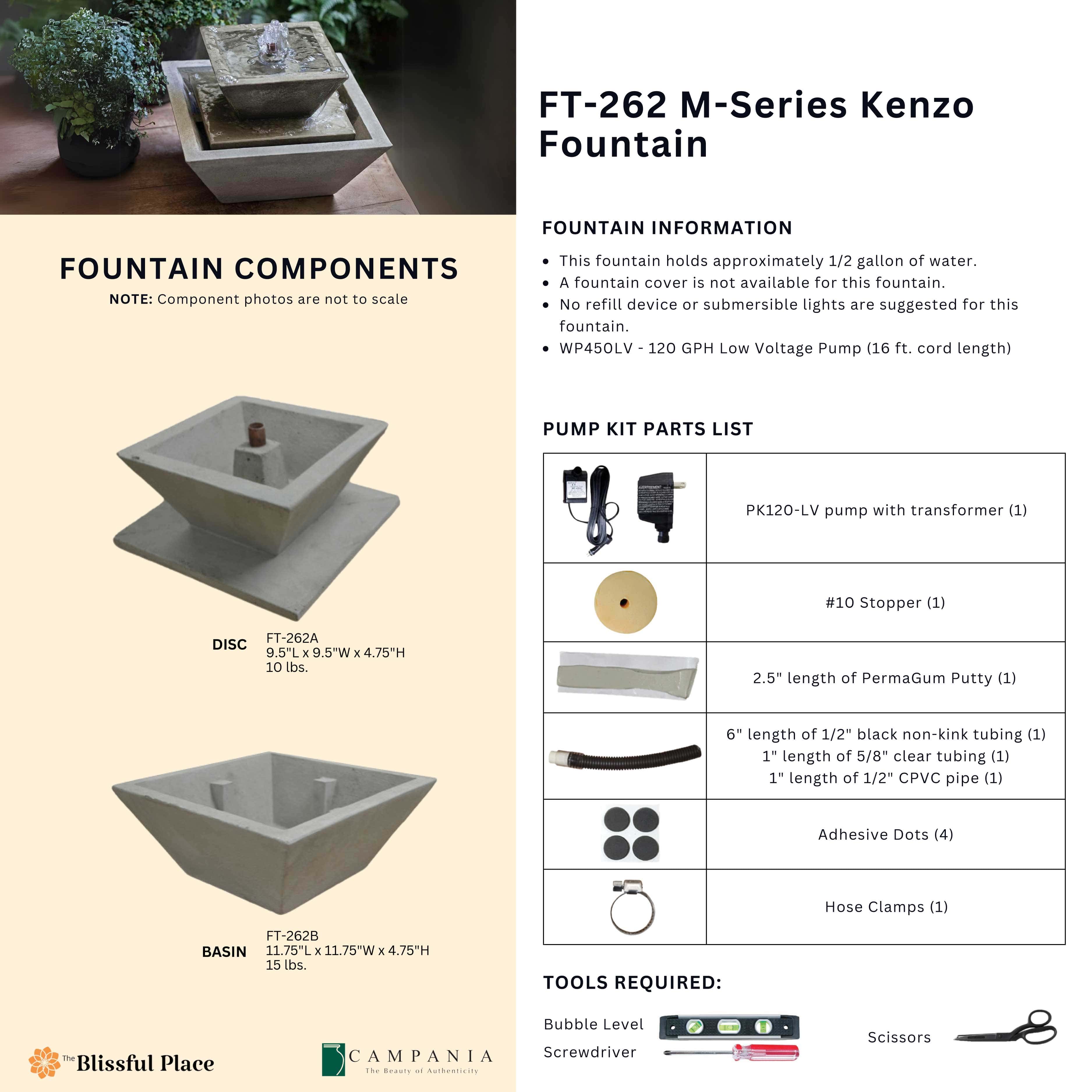 M-Series Kenzo Fountain Campania International — The Blissful Place