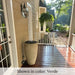 Manzanita Fountain in action on patio.