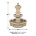 Monterosso Pond Fountain with product details.