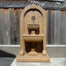 Monterosso Wall Fountain in action in the backyard.