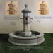 Octavia Column Fountain with Easy Pond with spout images.