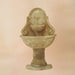 Oliva Wall Fountain for Spout against brown background.