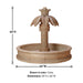 Palm Springs Fountain, Small against white background with product details.